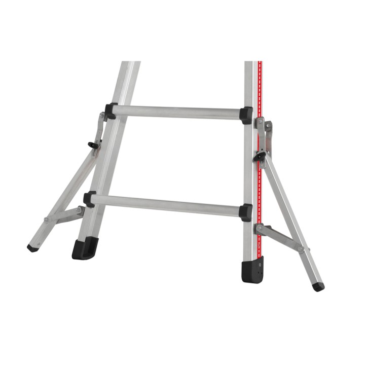 Echelle multiposition télescopique "L'Echelle Européenne" avec stabilisateurs | L'Echelle Européenne
