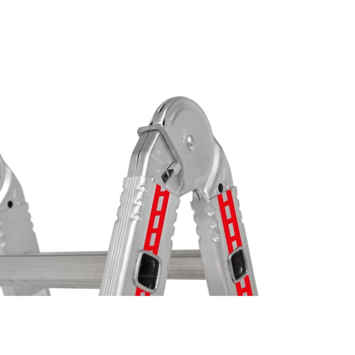 Echelle multiposition télescopique "L'Echelle Européenne" avec stabilisateurs | L'Echelle Européenne