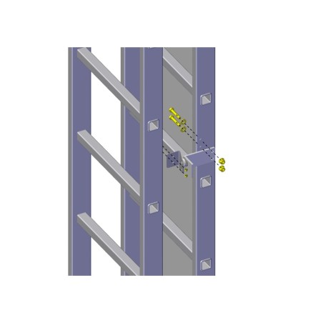 Kit de déport pour porte de condamnation d'échelle à crinoline | L'Echelle Européenne