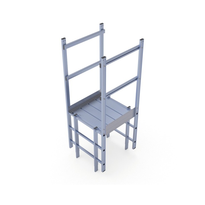 Sortie sur passage d'acrotère