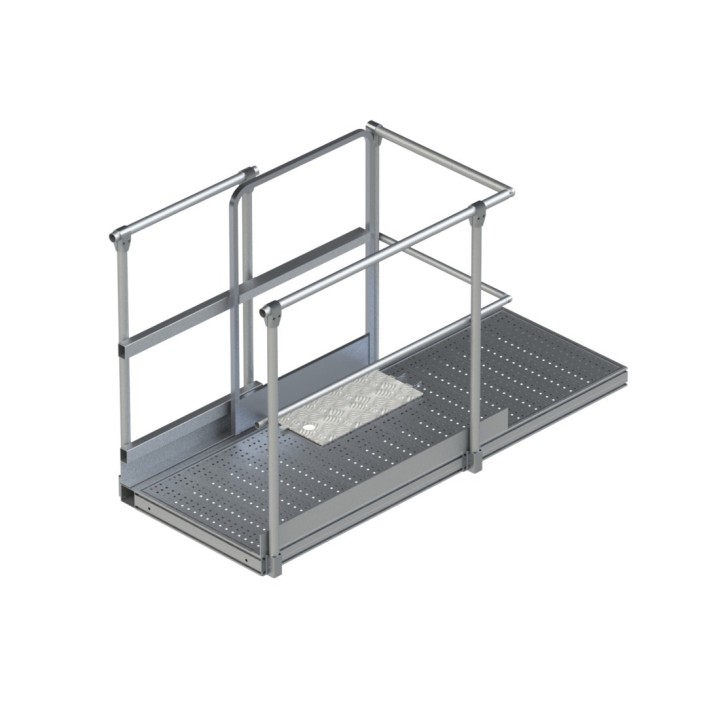 Plate-forme d'accès sécurisée : fouilles et tranchées | L'Echelle Européenne