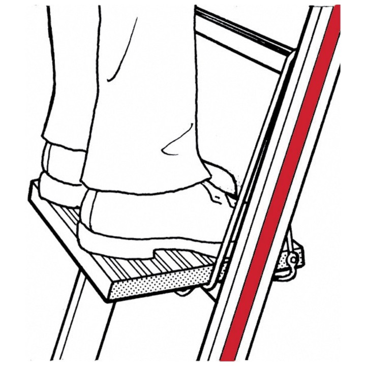 Taquet pose-pieds universel