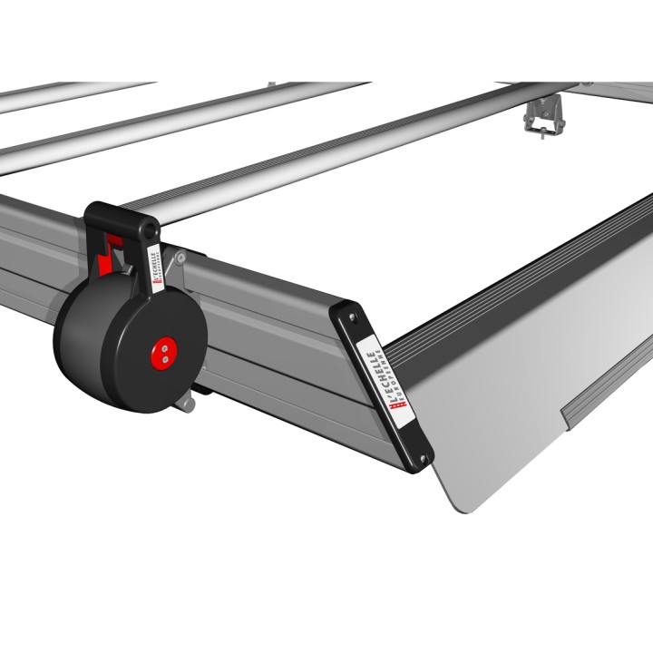 Zoom du boitier sur la galerie