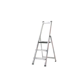 Escabeau simple professionnel marches en 120 mm PROSTEP | L'Echelle Européenne