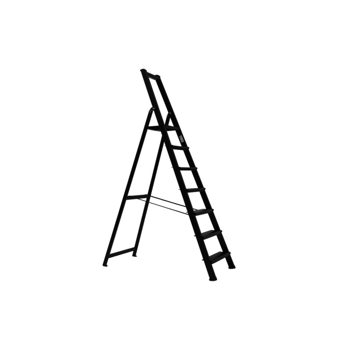 Escabeau simple 7 marches BLACKLINE