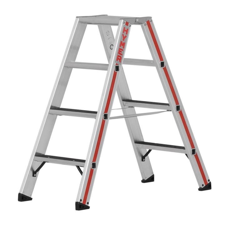 Escabeau double 2x4 marches