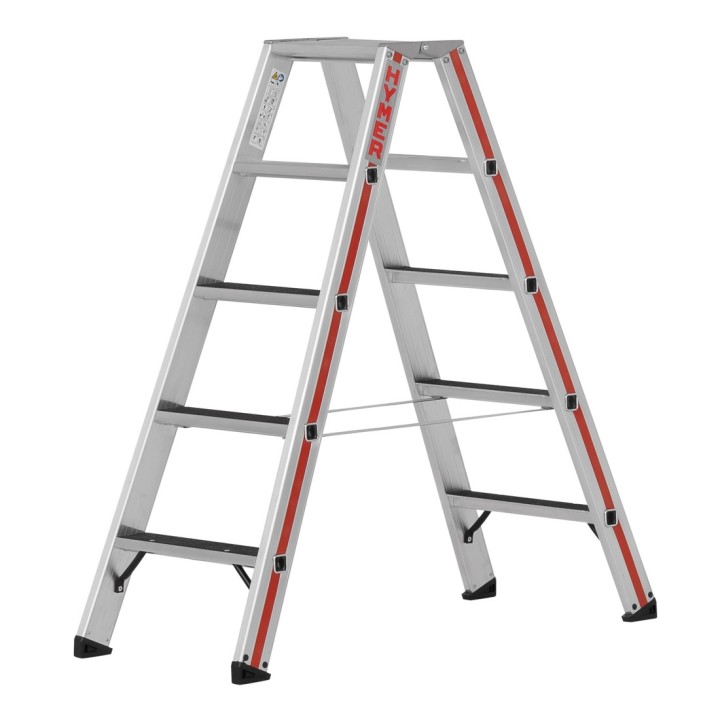 Escabeau double 2x5 marches