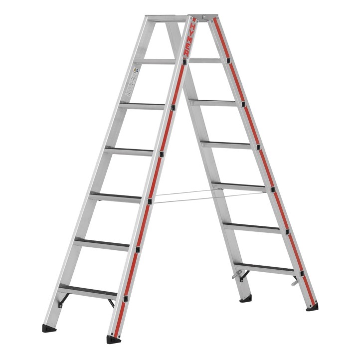 Escabeau double 2x7 marches