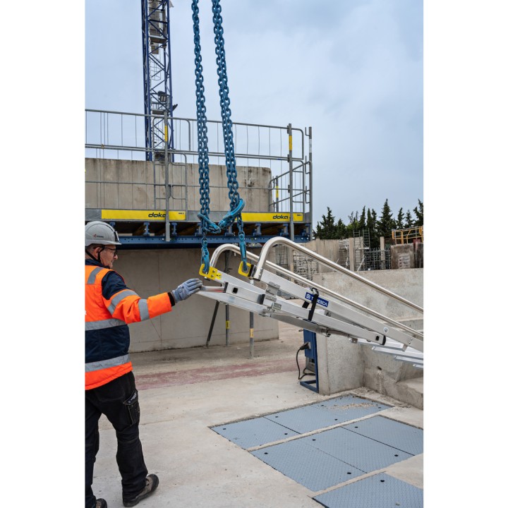 Echelle accès dalle | L'Echelle Européenne