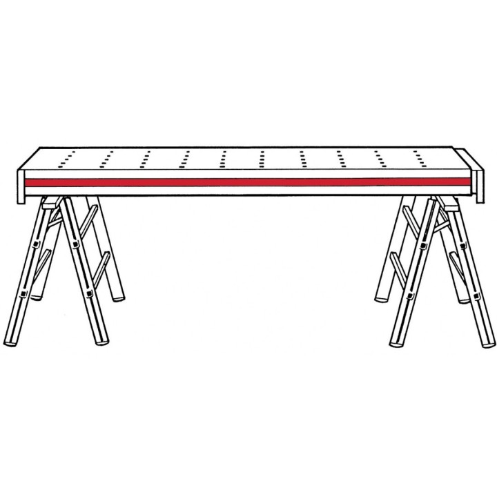 Plateau extensible en aluminium | L'Echelle Européenne