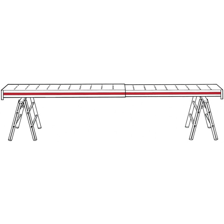 Plateau extensible en aluminium | L'Echelle Européenne