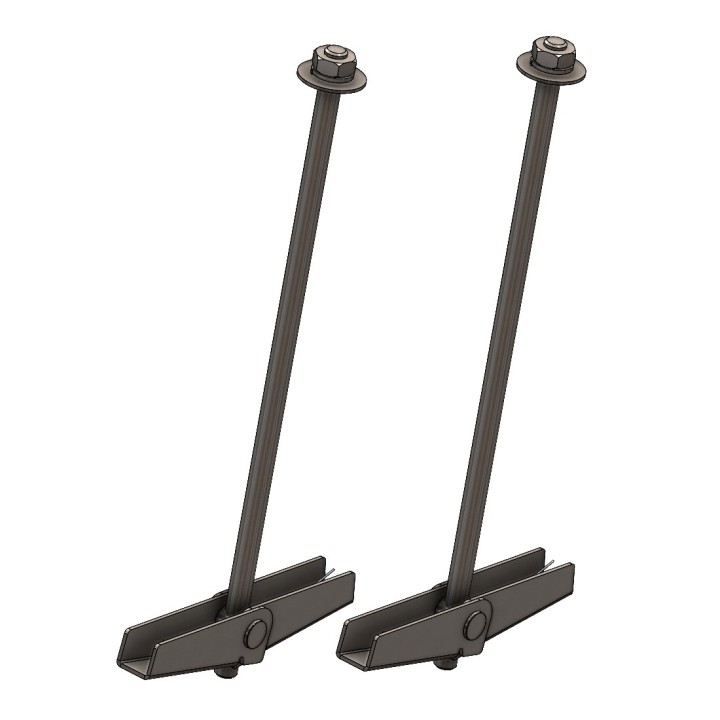 Ligne de vie à câble manuelle sur bac étanché CONEKT CLASSIC | L'Echelle Européenne