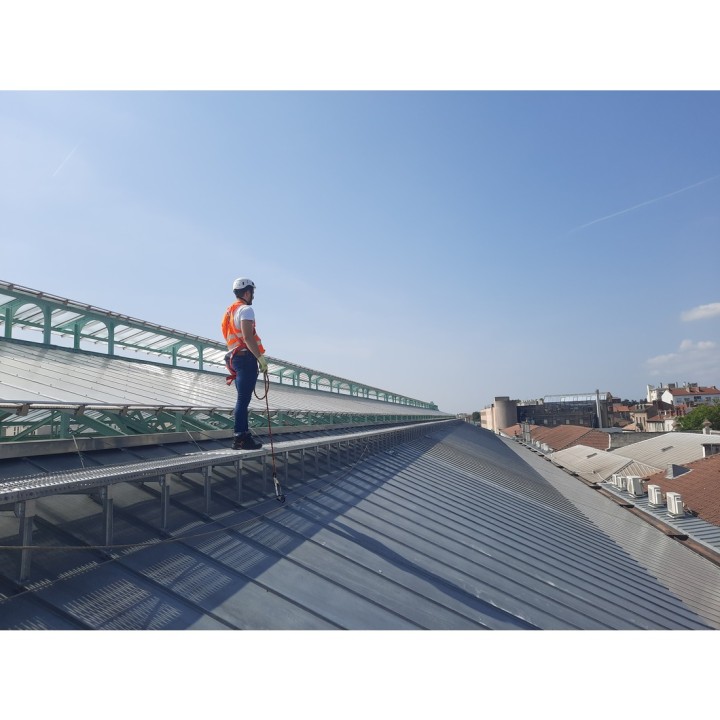 Ligne de vie câble manuelle ou automatique CONEKT