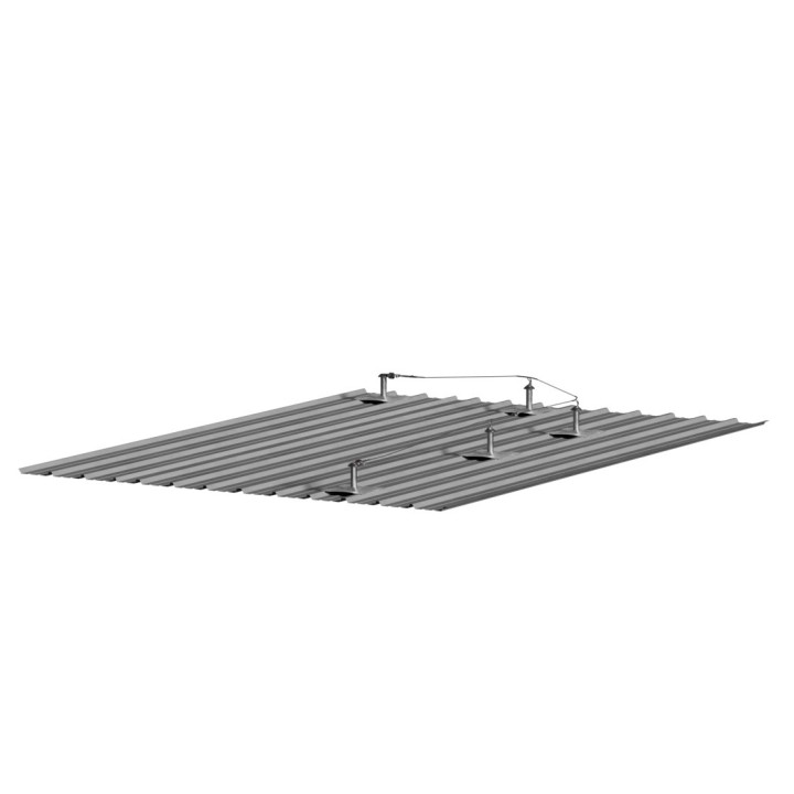 Ligne de vie à câble automatique sur bac sec CONEKT | L'Echelle Européenne