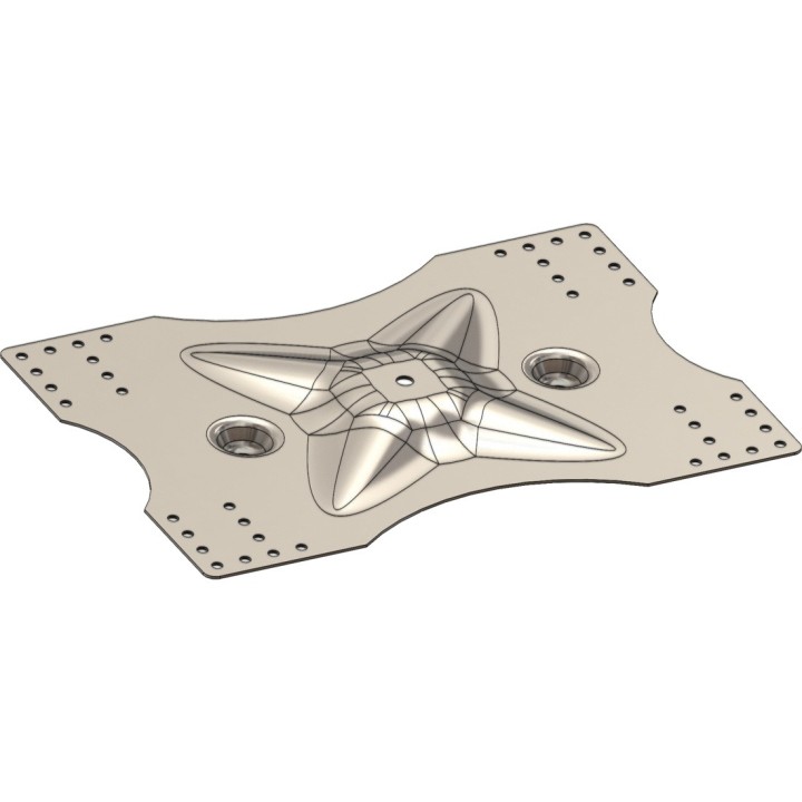 Platine pour 2 bascules CONEKT | L'Echelle Européenne