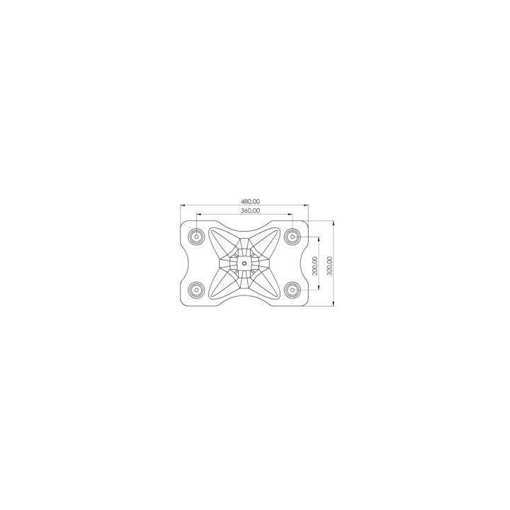 Platine pour 4 bascules CONEKT | L'Echelle Européenne