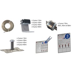 PACK CONEKT PRO Ligne de vie continue sur bac sec