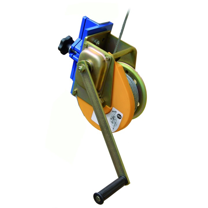 Treuil de secours et poulie en option