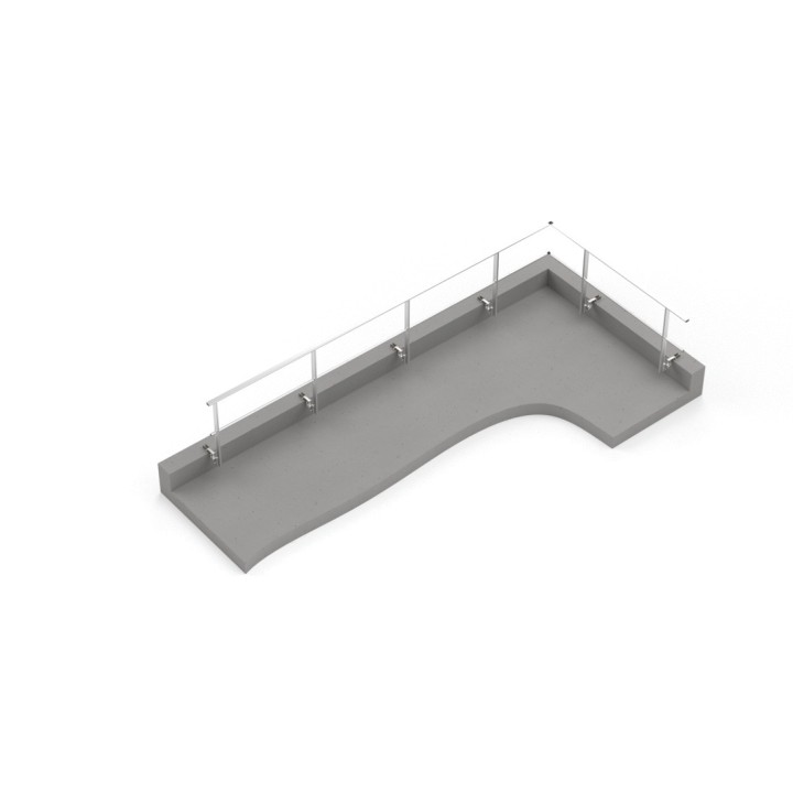 Fixation sabot Z ECO - Version droite