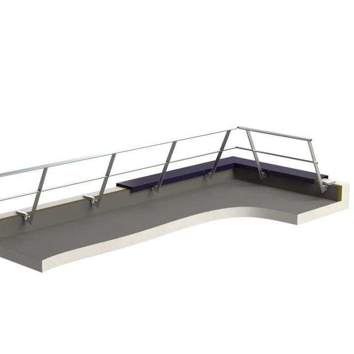 Vue d'ensemble sabot Z100 version inclinée 25°