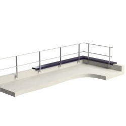 Garde-corps FASTGUARD fixation en applique déporté