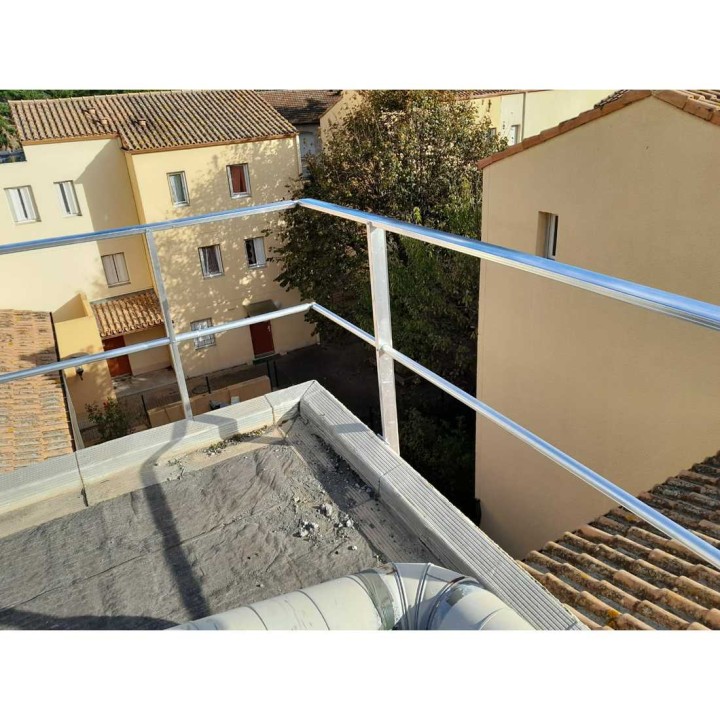 Garde-corps FASTGUARD fixation en applique extérieur | L'Echelle Européenne