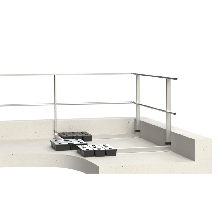 Modèle autoportant montant droit