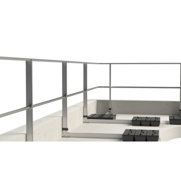 Modèle autoportant montant droit