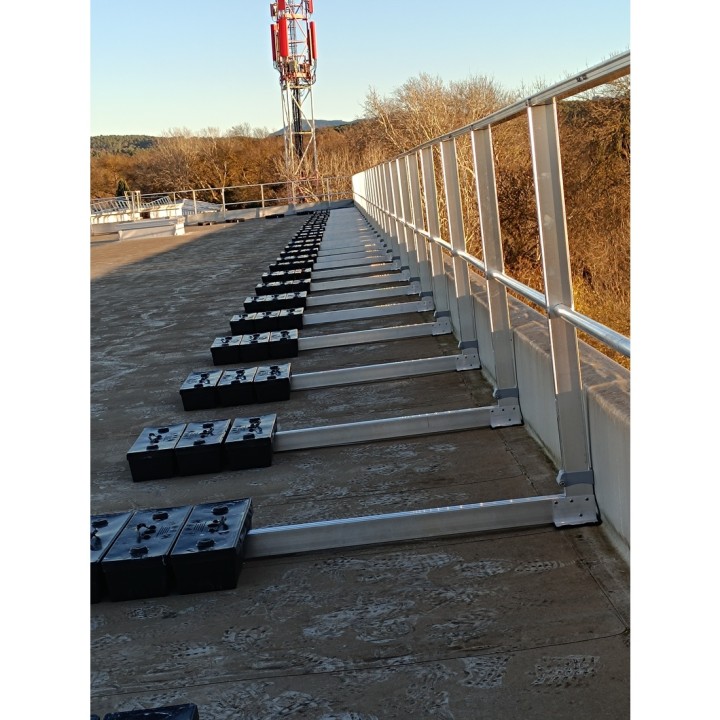 Garde-corps autoportant droit FASTGUARD | L'Echelle Européenne