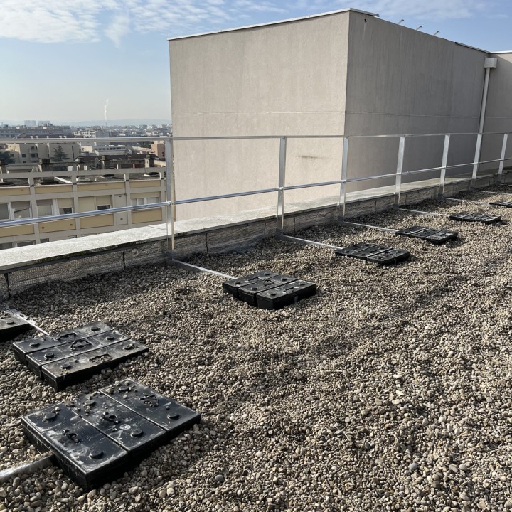 Garde-corps autoportant droit FASTGUARD | L'Echelle Européenne