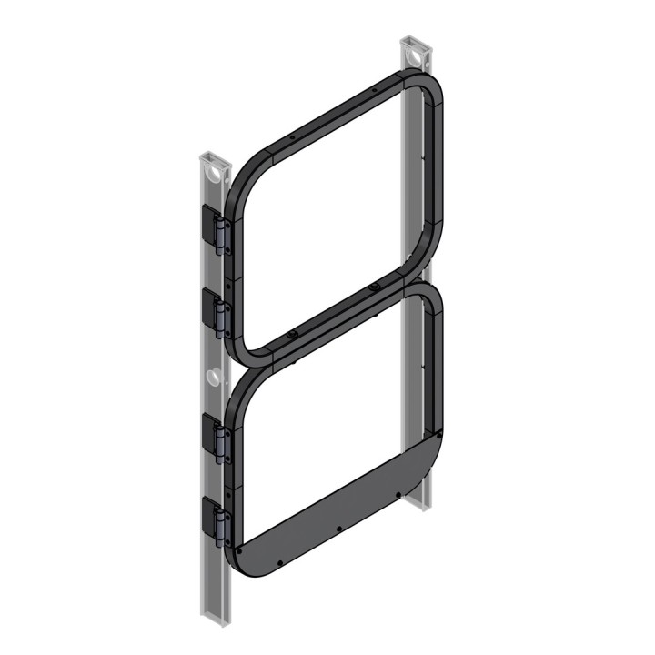 Portillon double hauteur 1100 mm