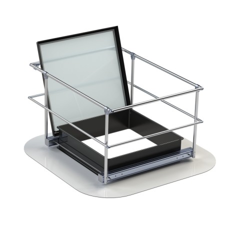 Kit garde-corps pour lanterneau aération