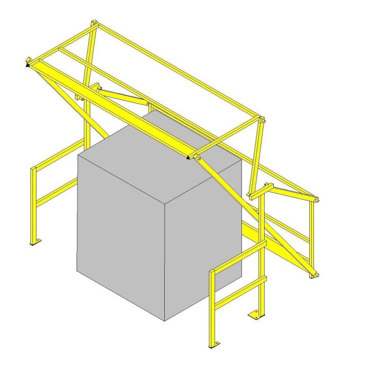 Barrière écluse type sas à volet | L'Echelle Européenne