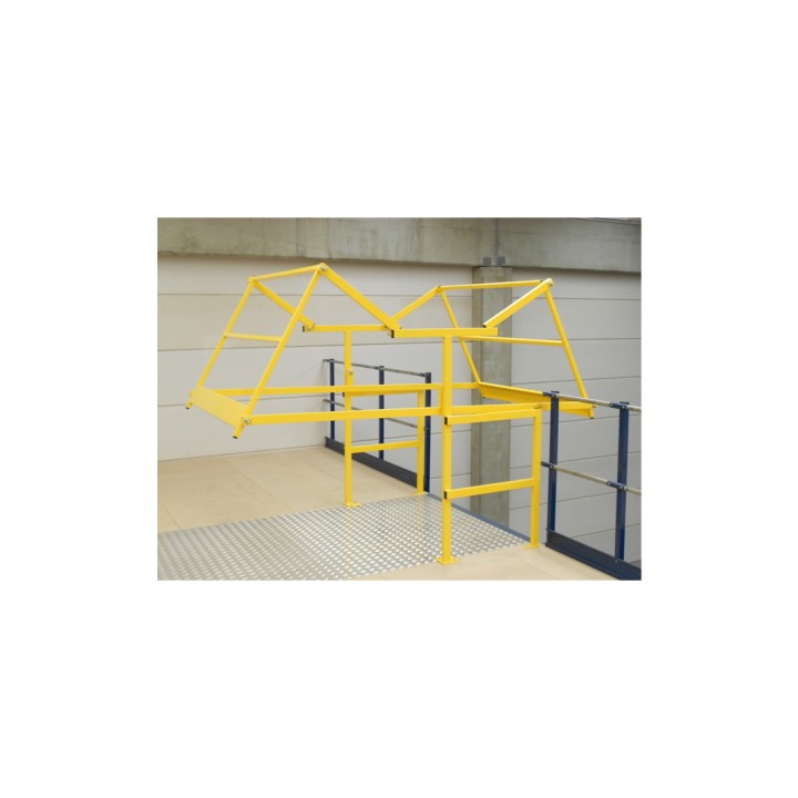 Barrière écluse type sas à volet | L'Echelle Européenne