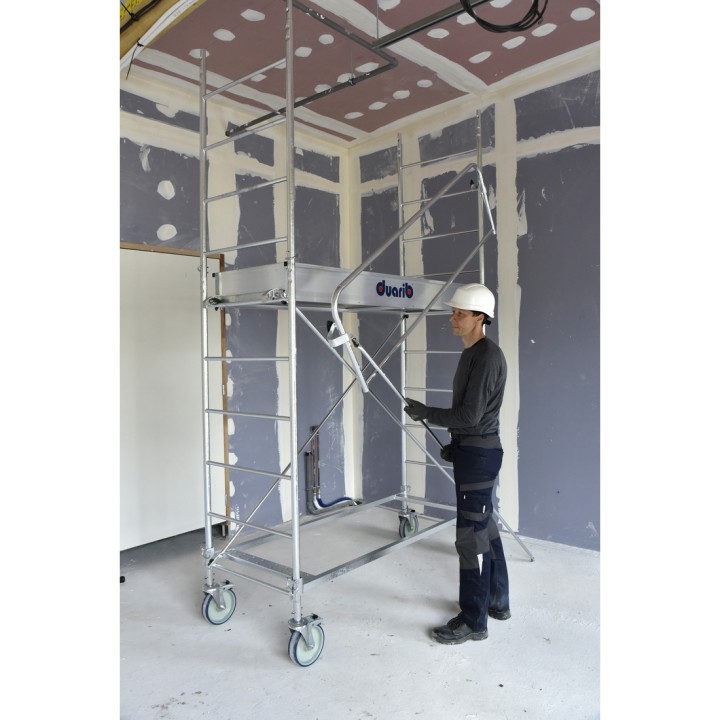 Mise en place garde-corps