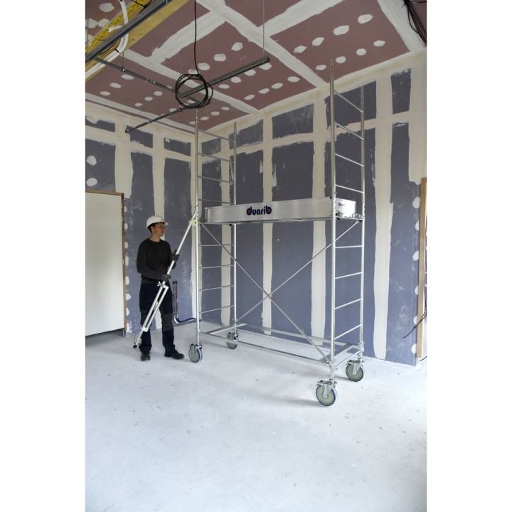 Mise en place garde-corps