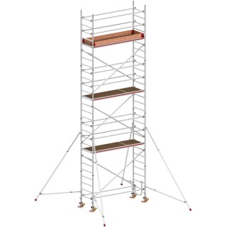 Echafaudage roulant chantier 0.80 m x 2.45 m - MDS | L'Echelle Européenne