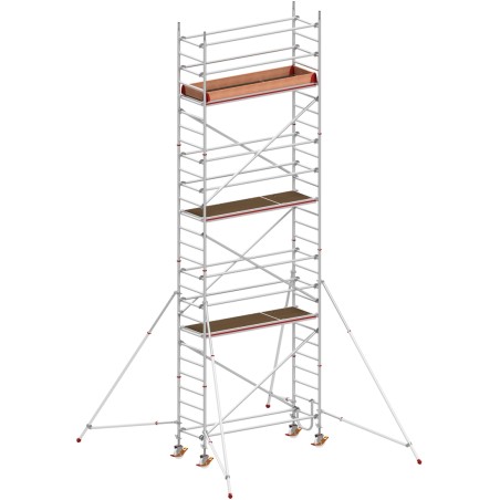Echafaudage roulant chantier 0.80 m x 2.45 m - MDS | L'Echelle Européenne