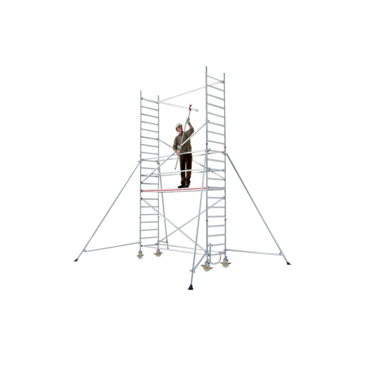 Echafaudage roulant chantier 0.80 m x 2.45 m - MDS | L'Echelle Européenne