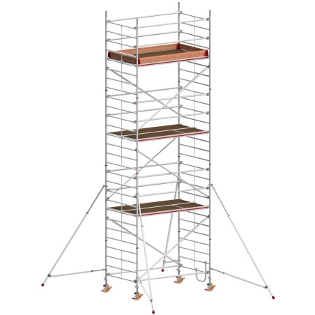 Echafaudage roulant chantier 1.50 m x 2.45 m | L'Echelle Européenne