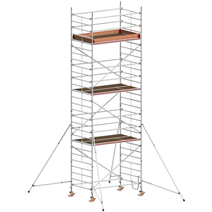 Echafaudage roulant chantier 1.50 m x 2.45 m | L'Echelle Européenne