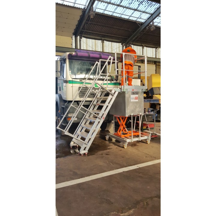 Plate-forme d'élévation BEESAFE pour la logistique | L'Echelle Européenne