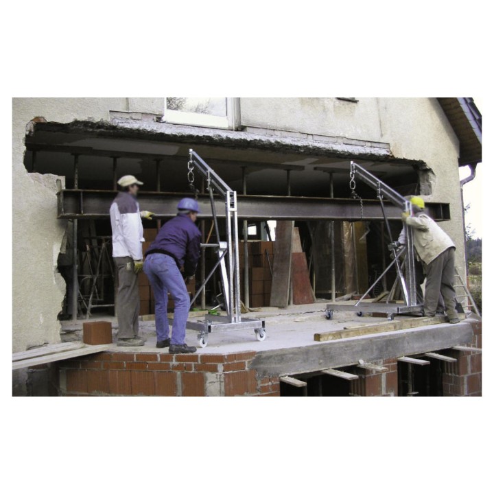 Lève poutre à crémaillère 600 kg | L'Echelle Européenne