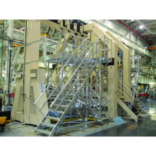Postes de travail roulants modulaires | L'Echelle Européenne