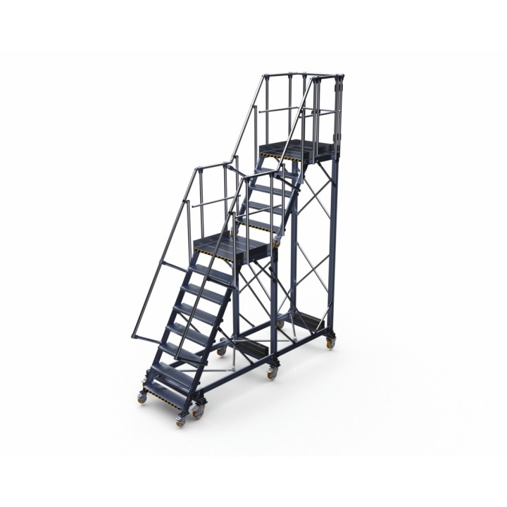 Postes de travail roulants modulaires | L'Echelle Européenne