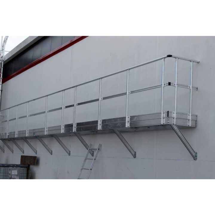 Passerelle technique de circulation en hauteur LEEVEL | L'Echelle Européenne