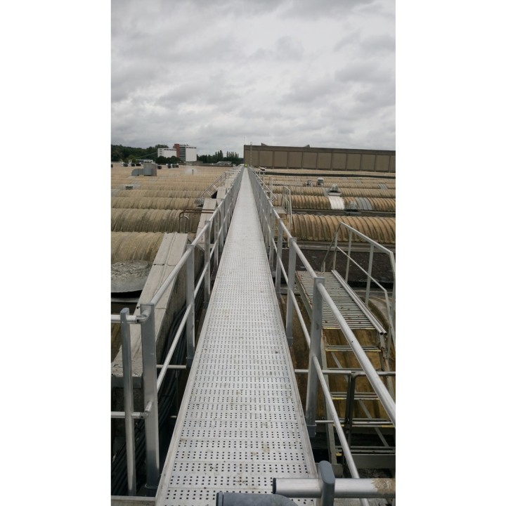 Passerelle de cheminement LEEVEL | L'Echelle Européenne