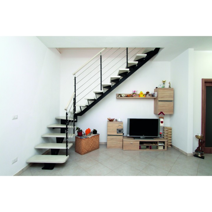 Escalier à limon central GERANIO | L'Echelle Européenne