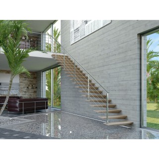 Escalier suspendu en bois DIAMANT | L'Echelle Européenne