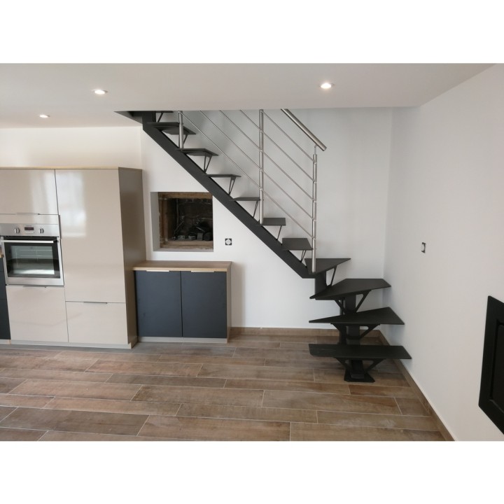 Escalier ZEN STEEL | L'Echelle Européenne